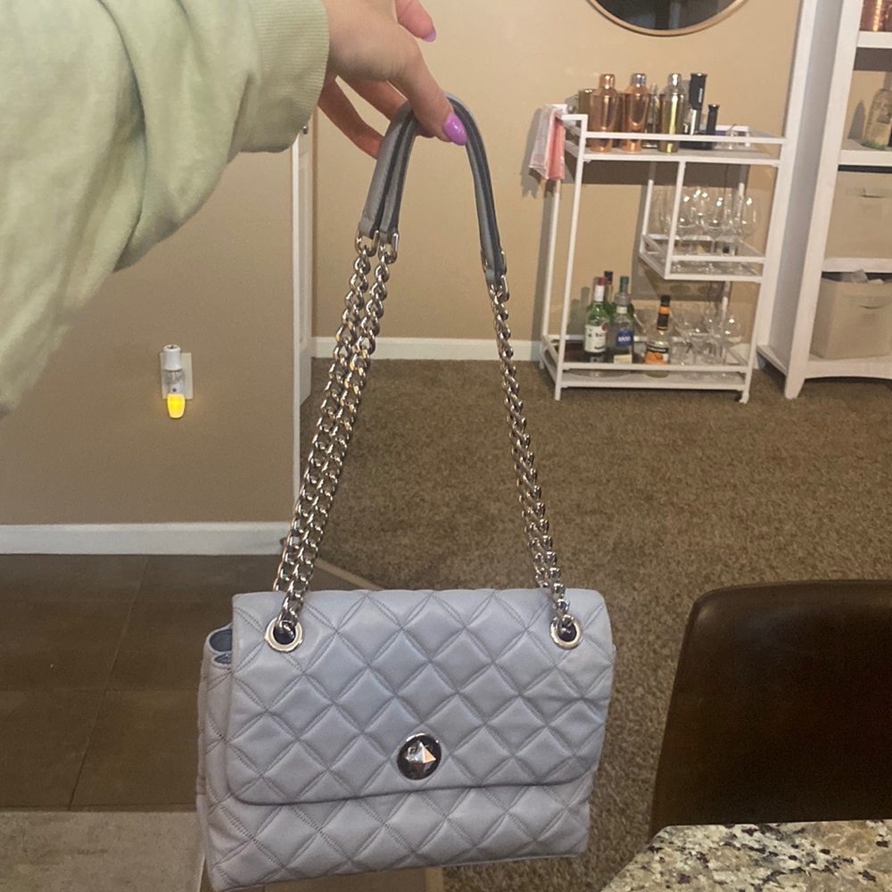 Kate Spade Quilted Bag with matching quilted wallet